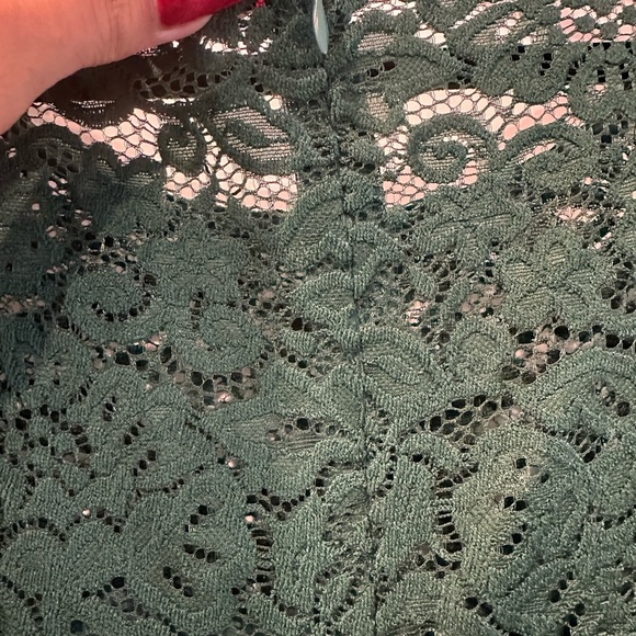 Miusol Women's Plus Size Sequin Floral Lace Evening Gown - Picture 6 of 12